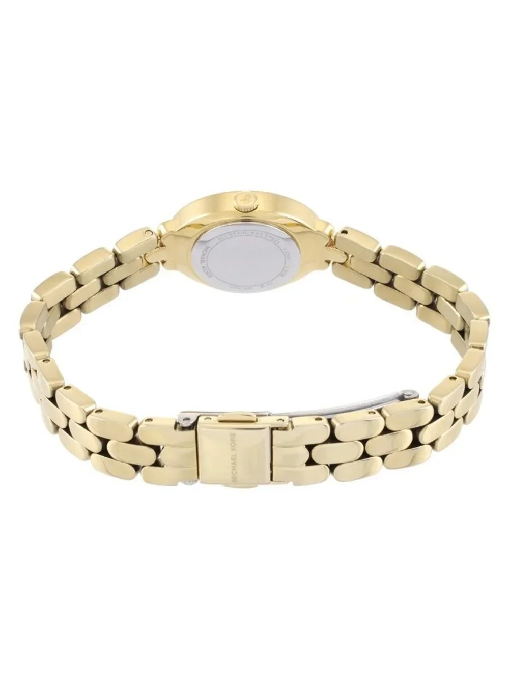 NWT Michael Kors Petite Maude Quartz Gold Dial Ladies Watch